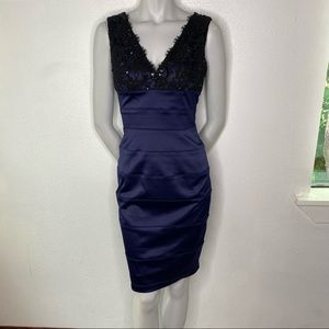 Eliza J Beaded Lace Dress Size 2